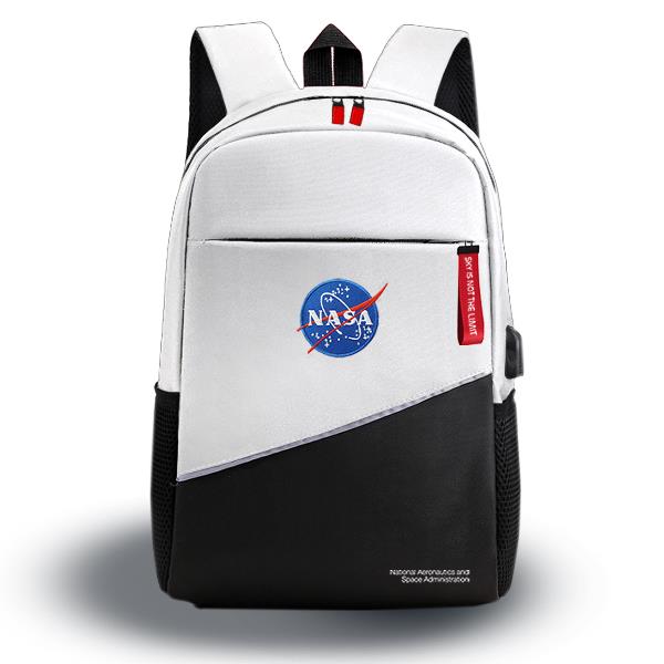 Mochila NASA BAG05-W BASICA blanco